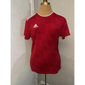 Adidas Condivo 18 Climalite Soccer Jersey Red/White M Sportswear Activewear